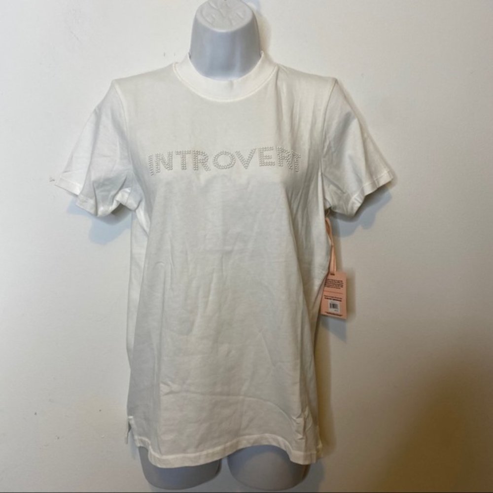 NWT Ban.do Introvert Retro Graphic relaxed Tee Extra Small